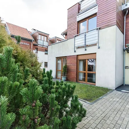 Apartament Z Ogrodem, Przy Plazy W Gdansku Exterior photo